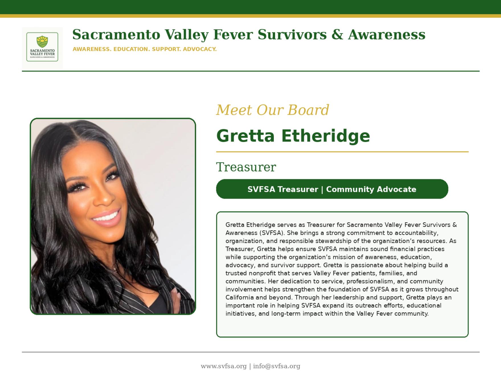 Gretta Etheridge board profile